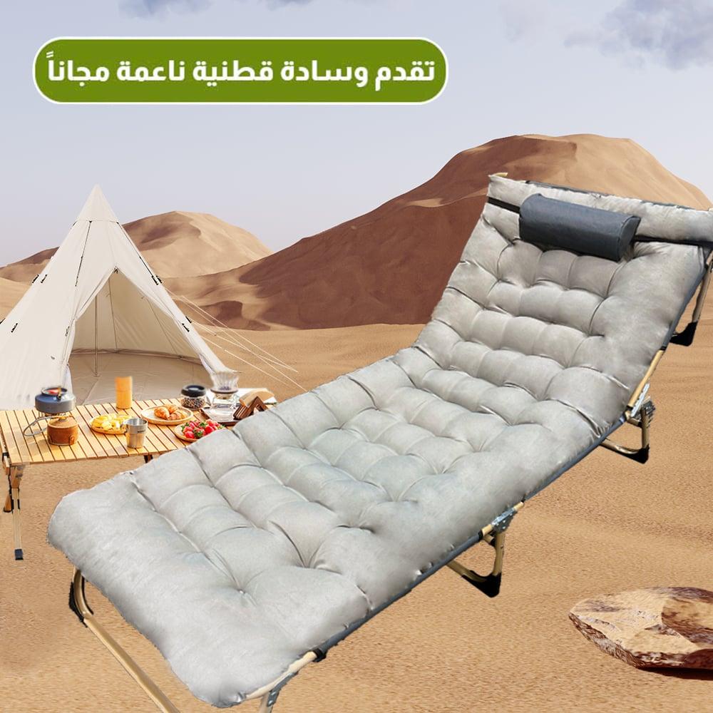  سرير مع مرتبة (قابل للطي) 