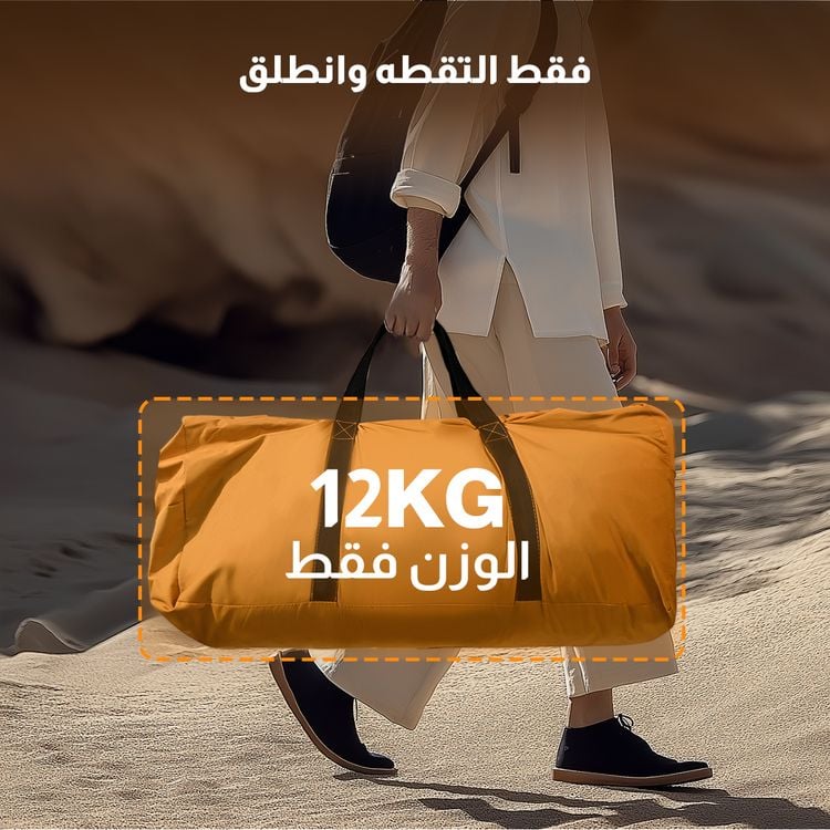  خيمة هوائية قطن قابلة للنفخ إصدار جديد (2.7*2.7*2 متر) 