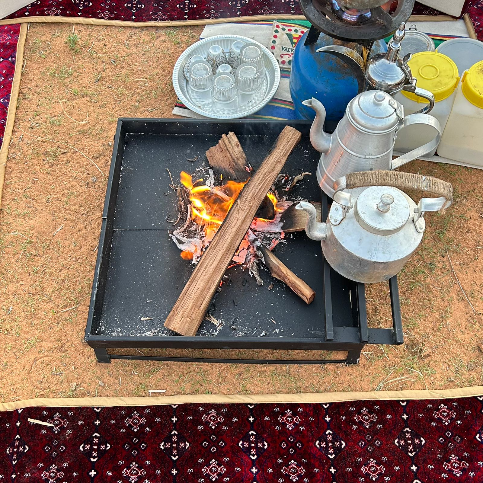 منقل الوادي الوذف صفط (مع جراب وشبك) 