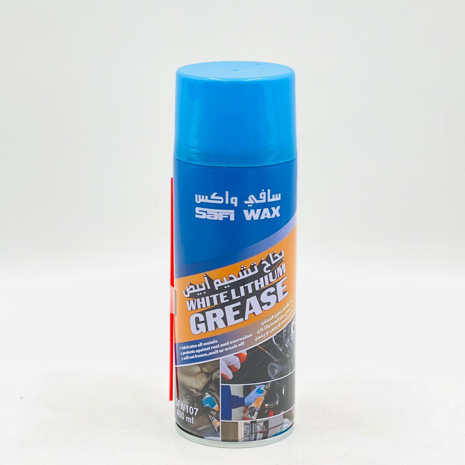 بخاخ تشحيم أبيض سافي واكس (400ml) 