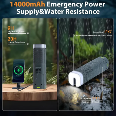  انارة توبي الاحترافية Toby's (كشاف+قاعدة+بطارية متنقلة) CPL-T22 