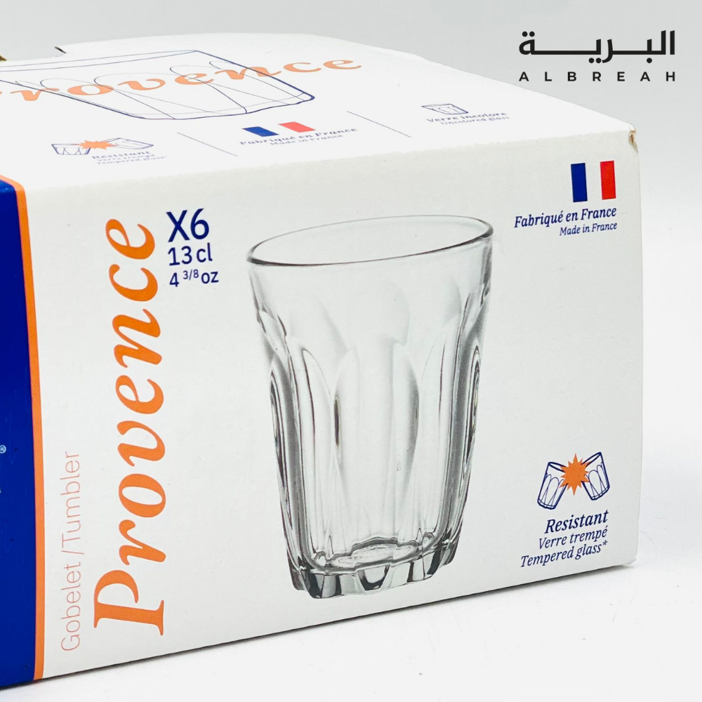  كاسات شاي فرنسية (6 حبة) (وسط 13cl) 