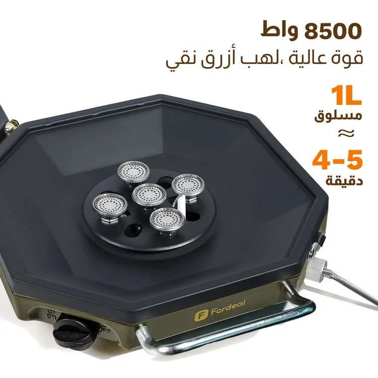  موقد لابتوب مزدوج  (2 عين) 