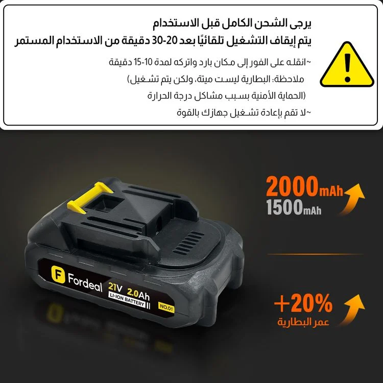  عدة منشار شحن 