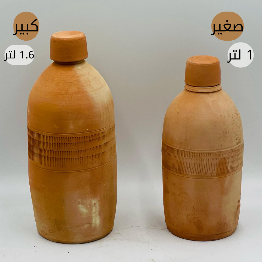  قارورة ماء فخار (باكستاني) 
