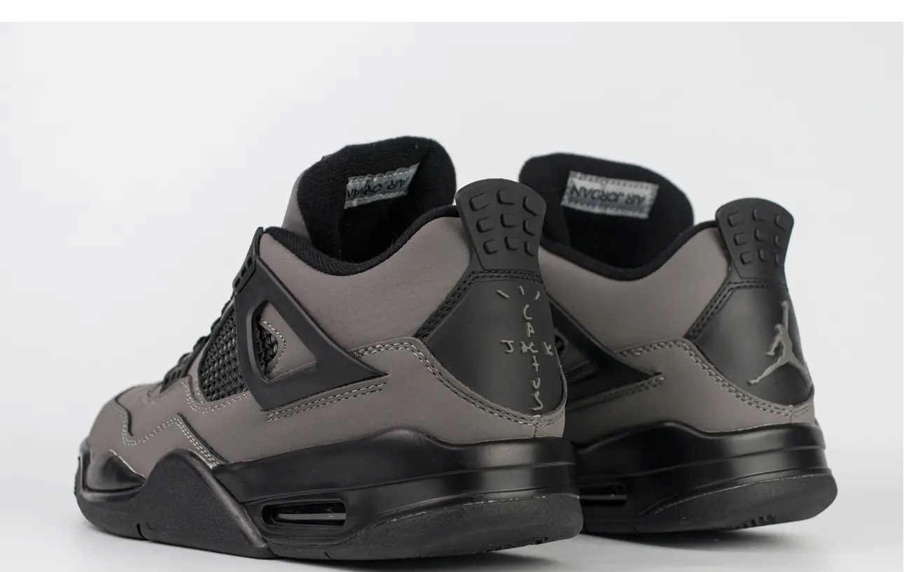 Jordan 4 travis scott grey best sale