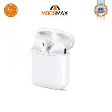 موج ماكس سماعة بلوتوث ايربودز لايت AirPods lite - ابيض