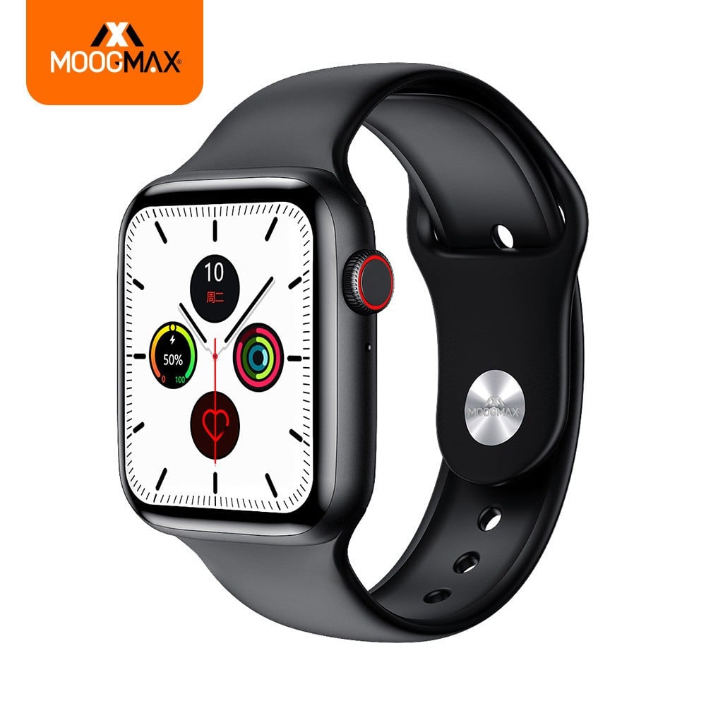 ساعة ذكية موج ماكس smart watch  - اسود