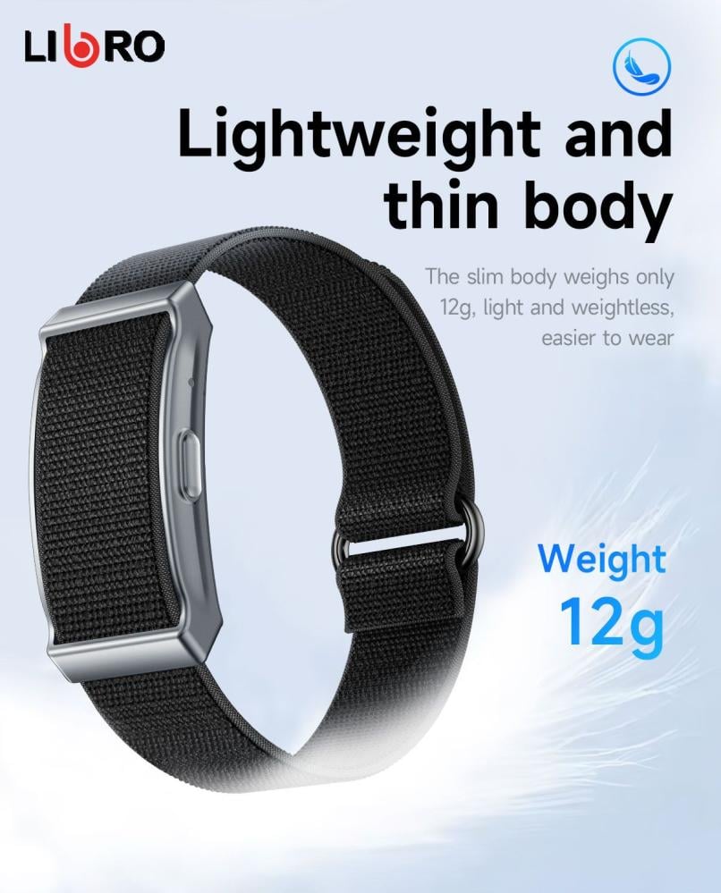 سوارة تتبع رياضية من ليبرو اسود LIB-A150H / Black