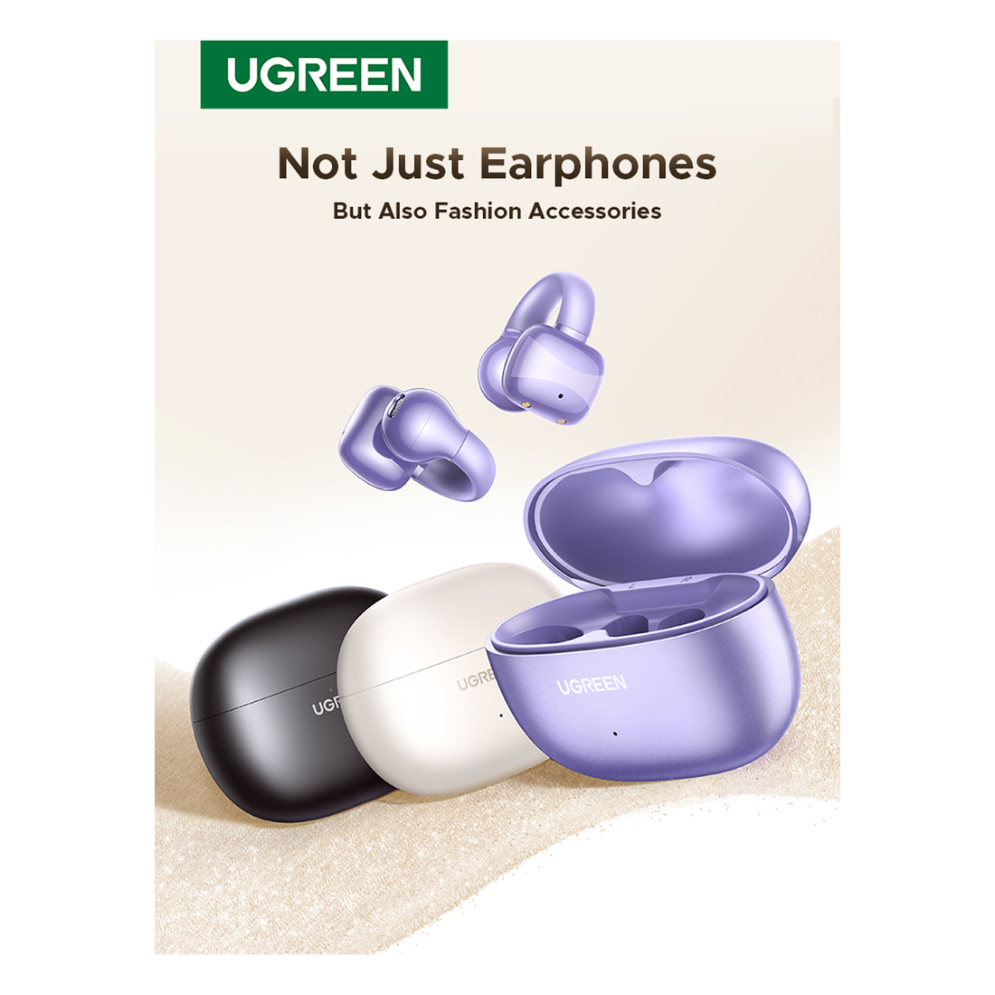 UGREEN- سماعة ايربودز HiTune S3 بنفسجي 