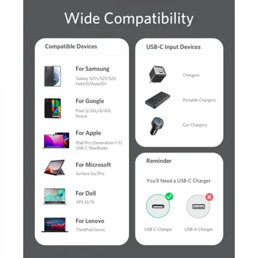 انكر-كيبل شاحن باورلاين فلو الجيل الثالث من USB-C إلى USB-C بطول 0.9 م - أسود