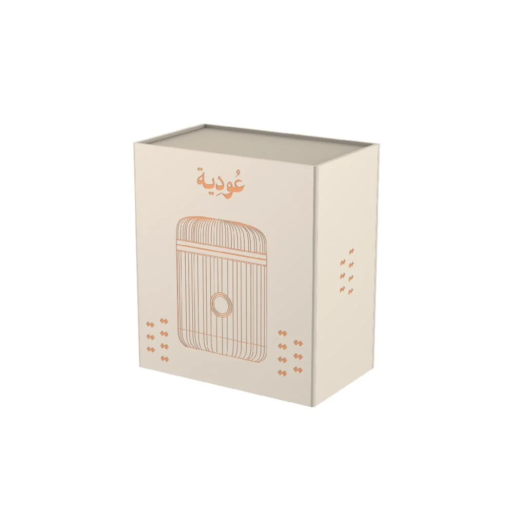 عودية - مبخرة إلكترونية قابلة للشحن للبيت والسيارة D007 - رمادي