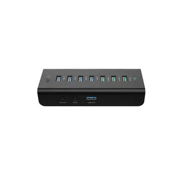 أوكي CB-H19 موزع USB، 3 منافذ شحن + 4 لنقل البيانات، USB 3.0