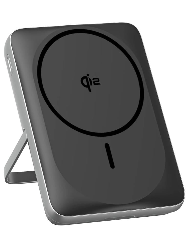 بطارية متنقلة راف بور 10000 Qi2 شحن لاسلكي وستاند للجوال
