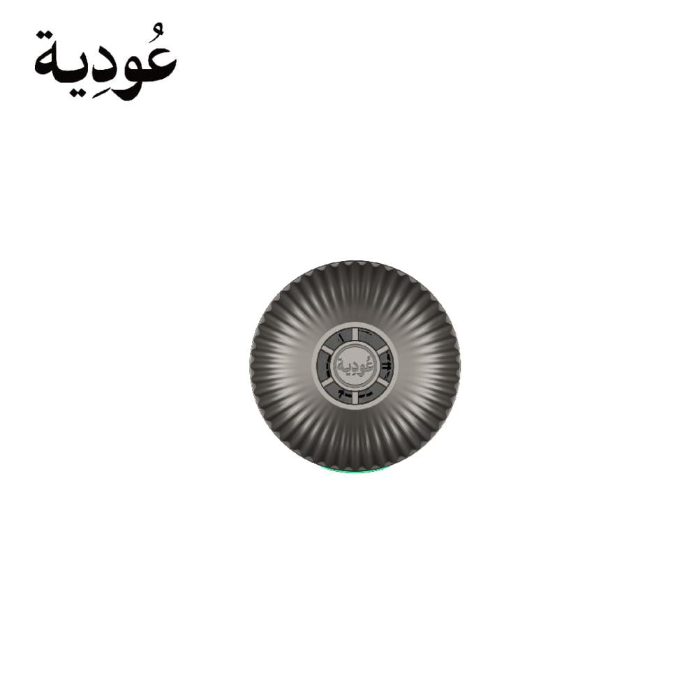 عودية - مبخرة عود ذكية محمولة ببطارية 2000 مللي أمبير D009 - أسود