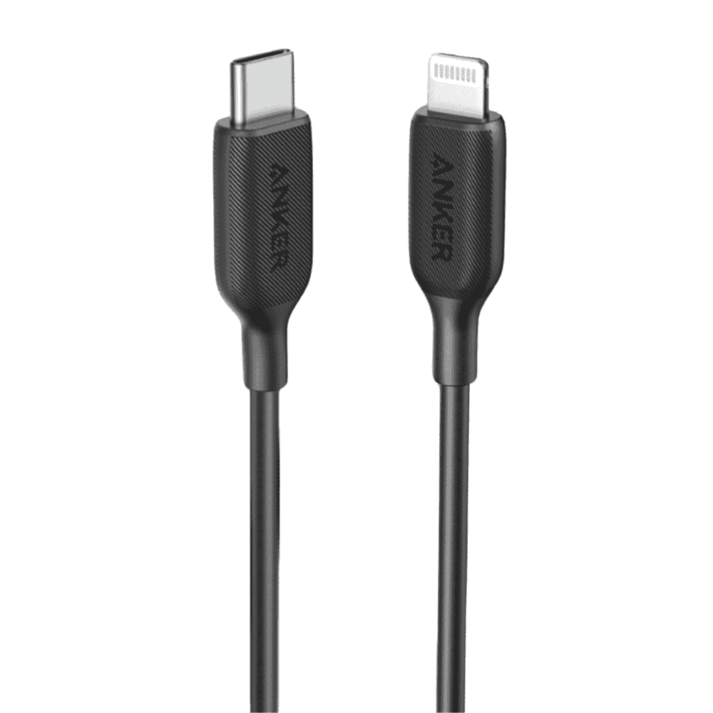 سلك شاحن انكر باورلاين الاصدار الثالث من Type-C الى ايفون بطول 1.8م