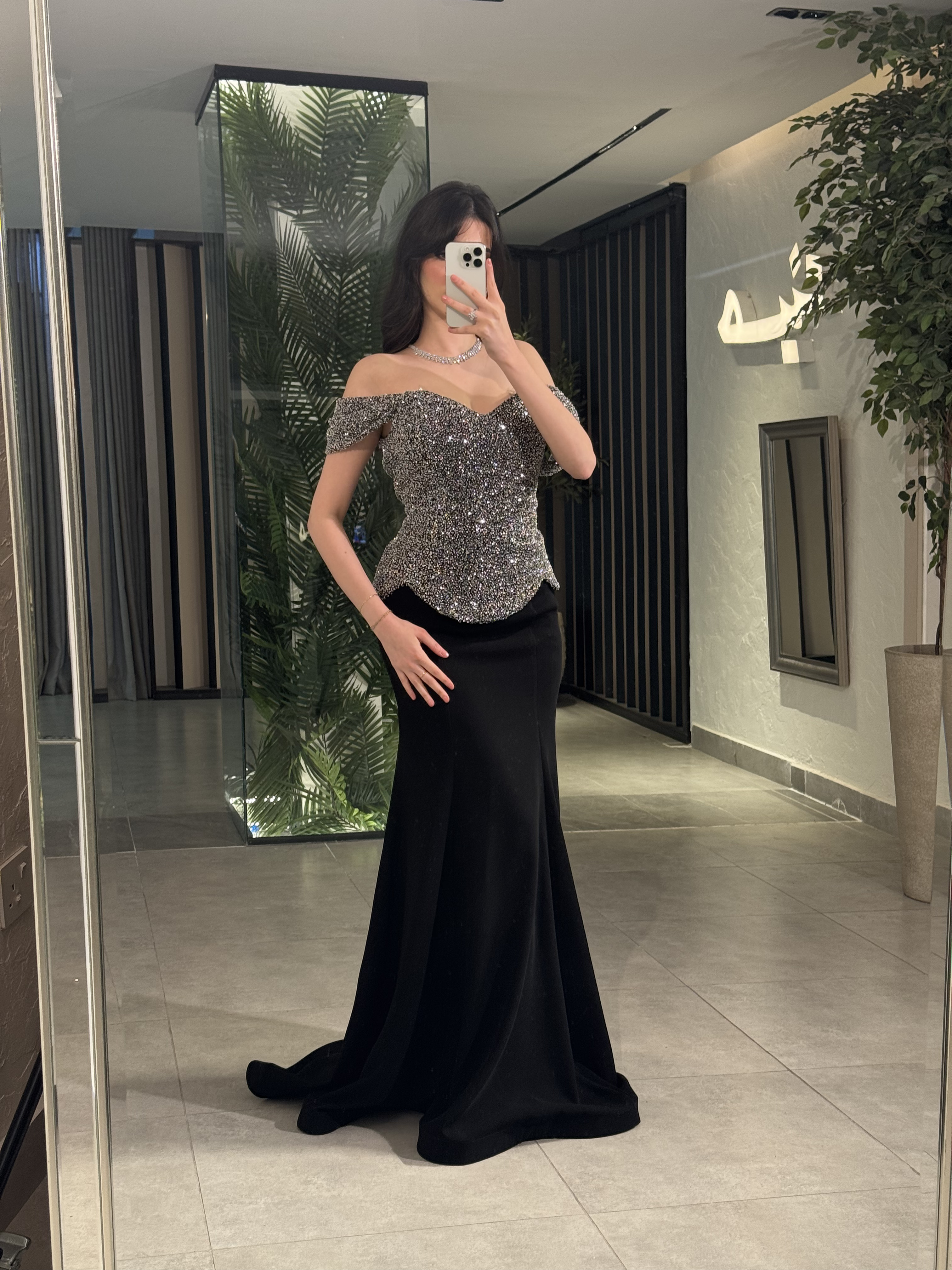 فستان سهره اوف شولدر كورسية 