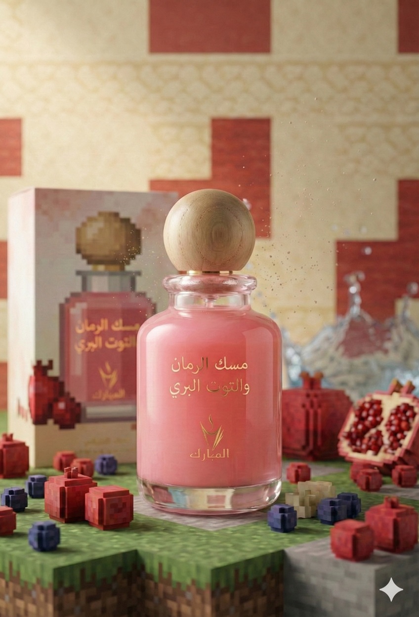 مسك الرمان والتوت البري