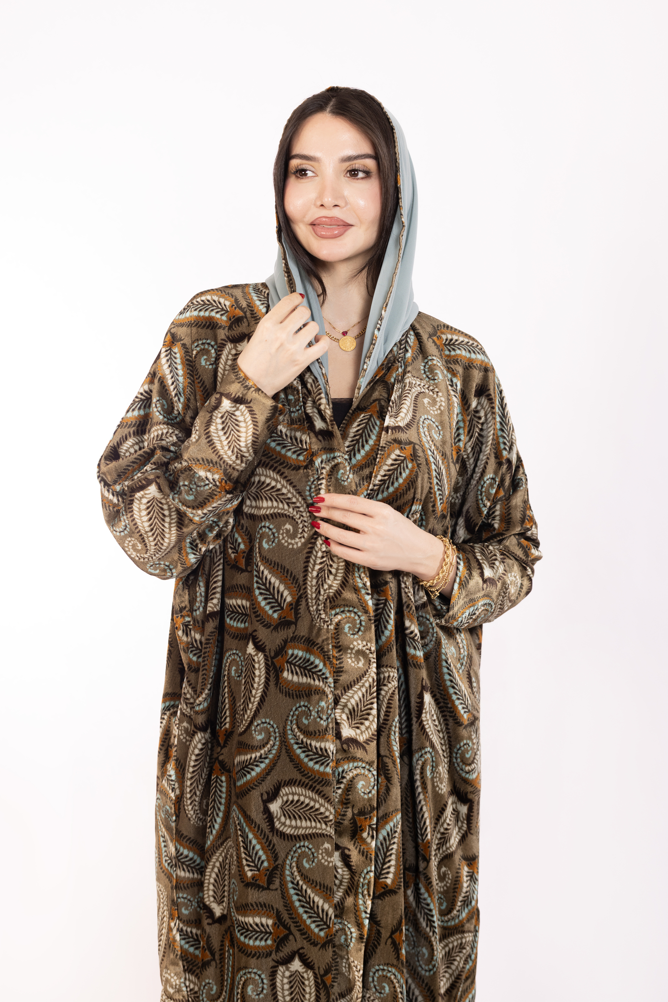  Celestial Feather Abaya 