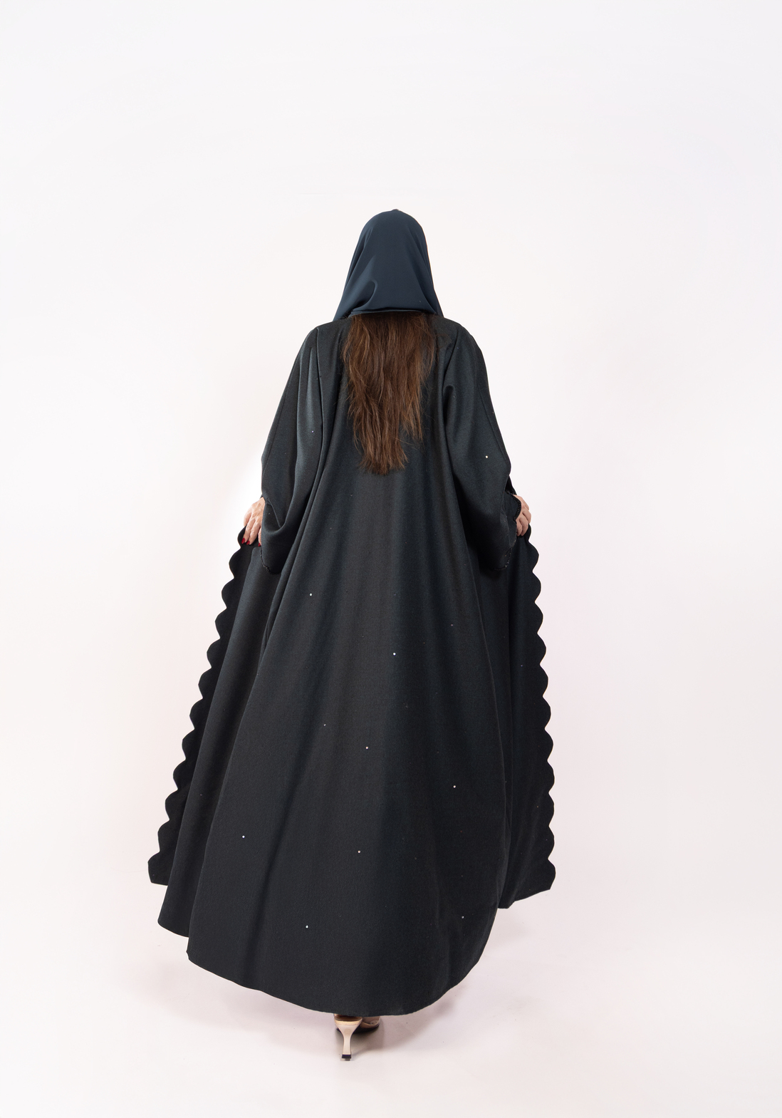 Majestic Emerald Abaya 