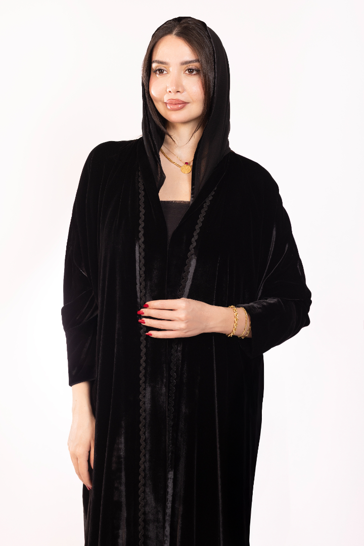 Midnight Wave Abaya 