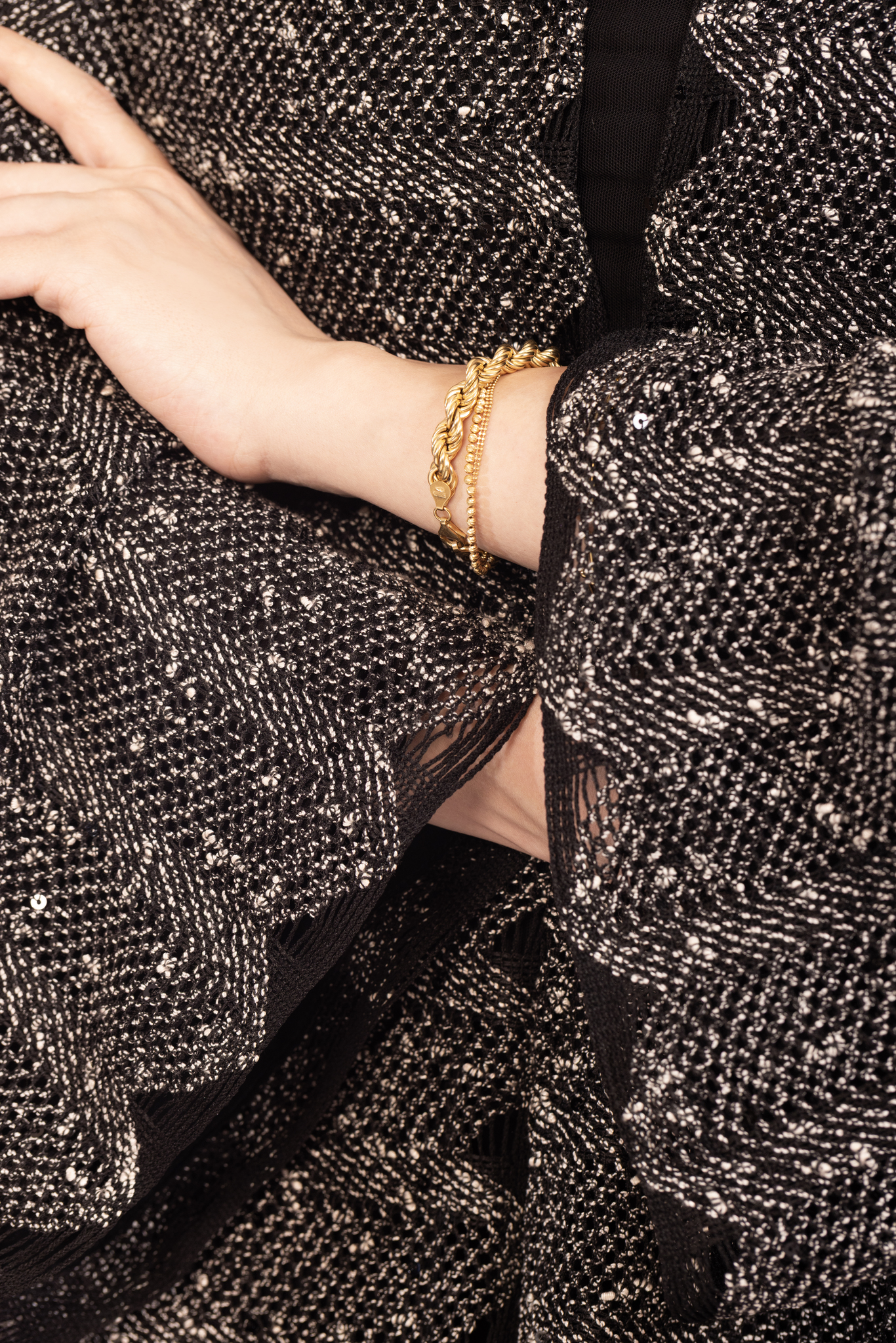 Spider Web Abaya 