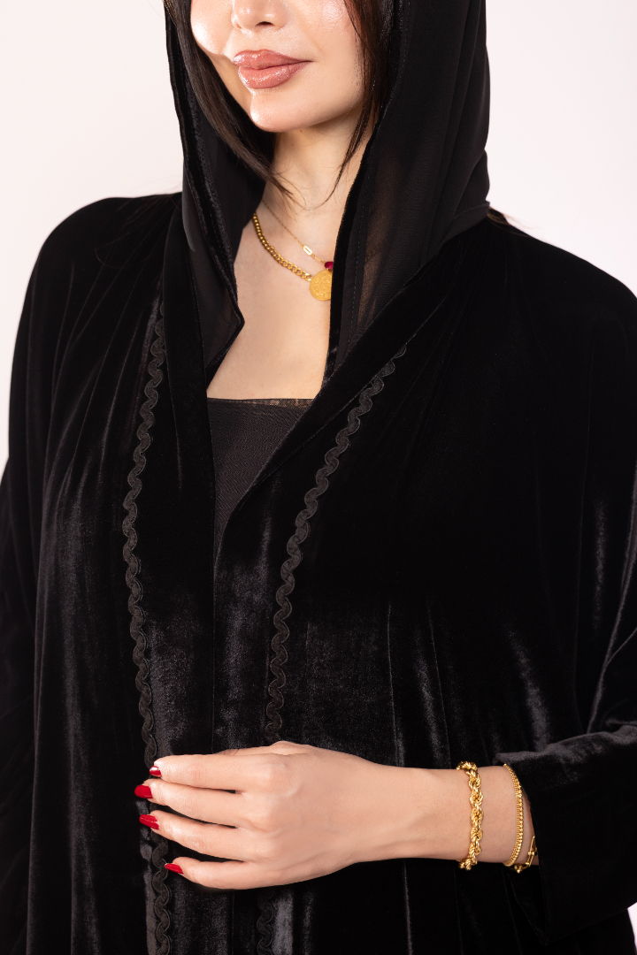 Midnight Wave Abaya 