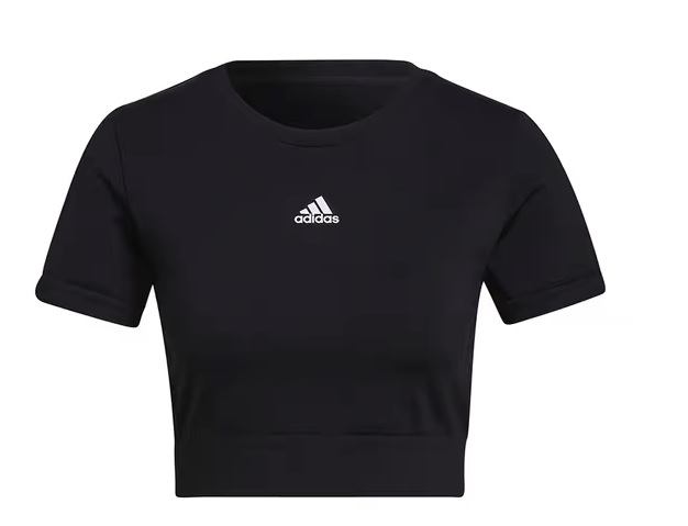 T-shirt adidas noir et or outlet femme