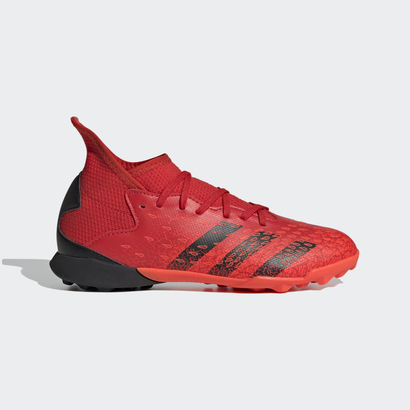 Adidas high shop top turf shoes