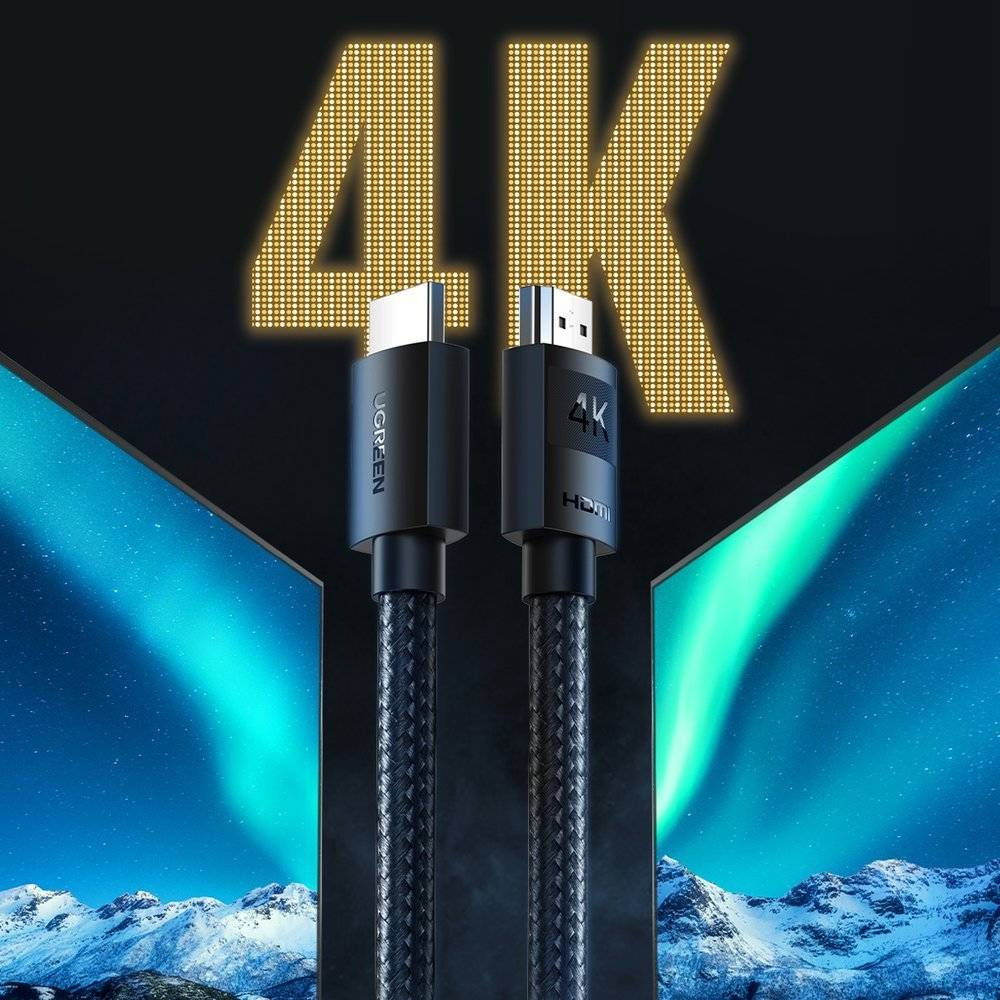  يوجرين كيبل  HDMI الطرفين - يدعم 4K - باطوال مختلفه 