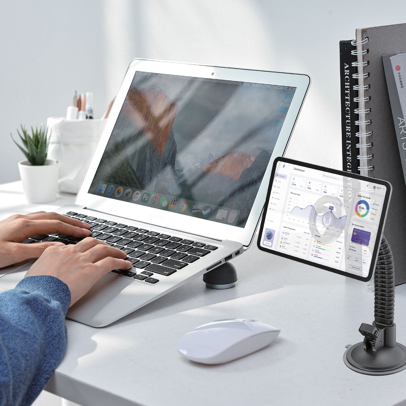  *YOUFO 2-in-1 Magnetic Bracket حامل جوال مغناطيسي ذكي للسيارة – ثبات ومرونة بلا حدود 🚗📱 