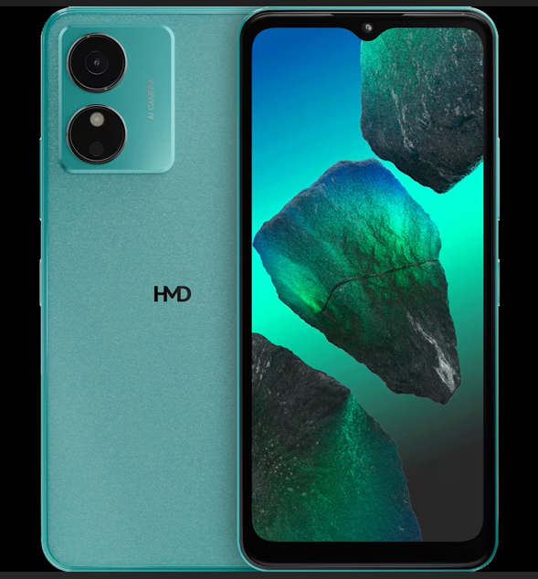  جوال AURA2 من HMD - سعة 256 جيجا - رام 4 جيجا - 4G - ازرق جليدي  