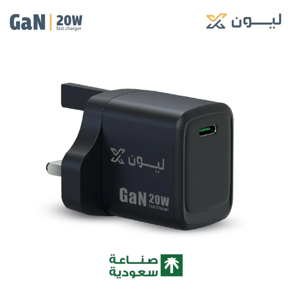  ليون اكس شاحن جداري  20 واط منفذ PD 