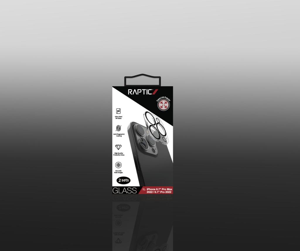  حماية عدسة كاميرا لايفون 14 باصداراته من رابتك RAPTIC 