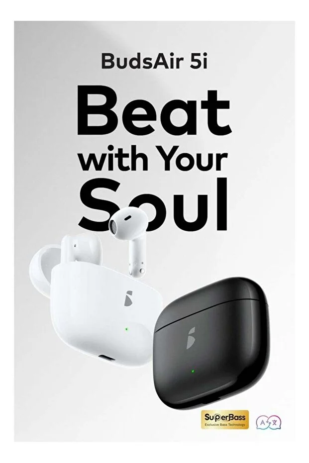 ايتل - سماعات أذن لاسلكية بصوت نقي واتصال سريع Buds Air 5i 