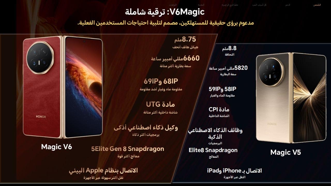  هونر HONOR Magic V6  