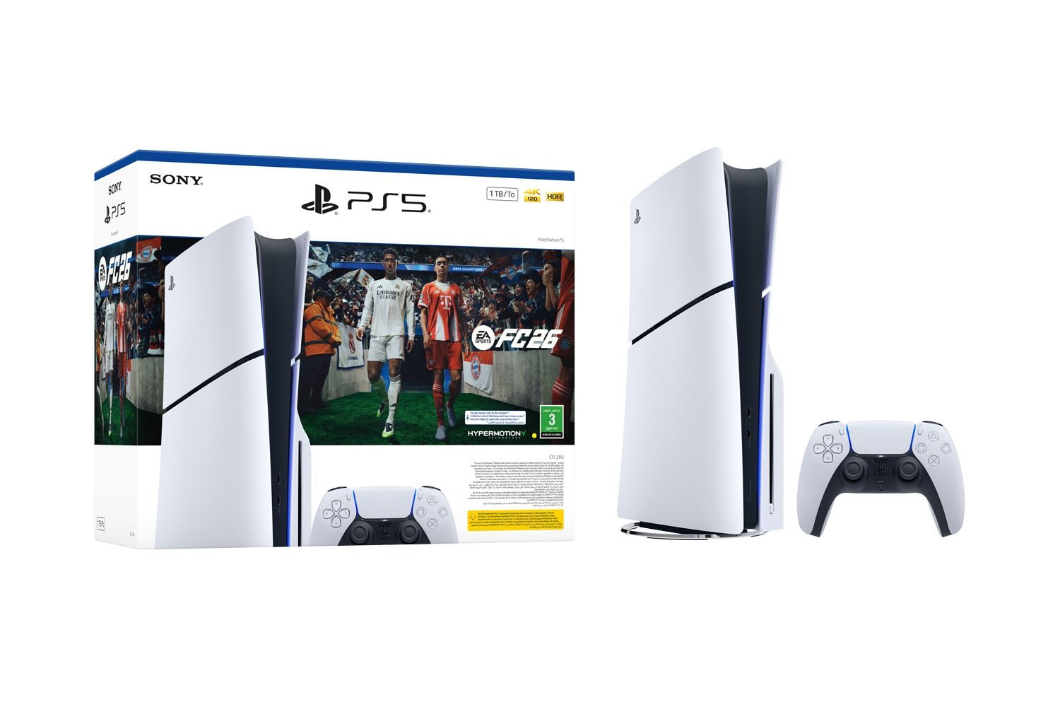  Sony وحدة تحكم بلاي ستيشن 5 - حزمة FC 26 