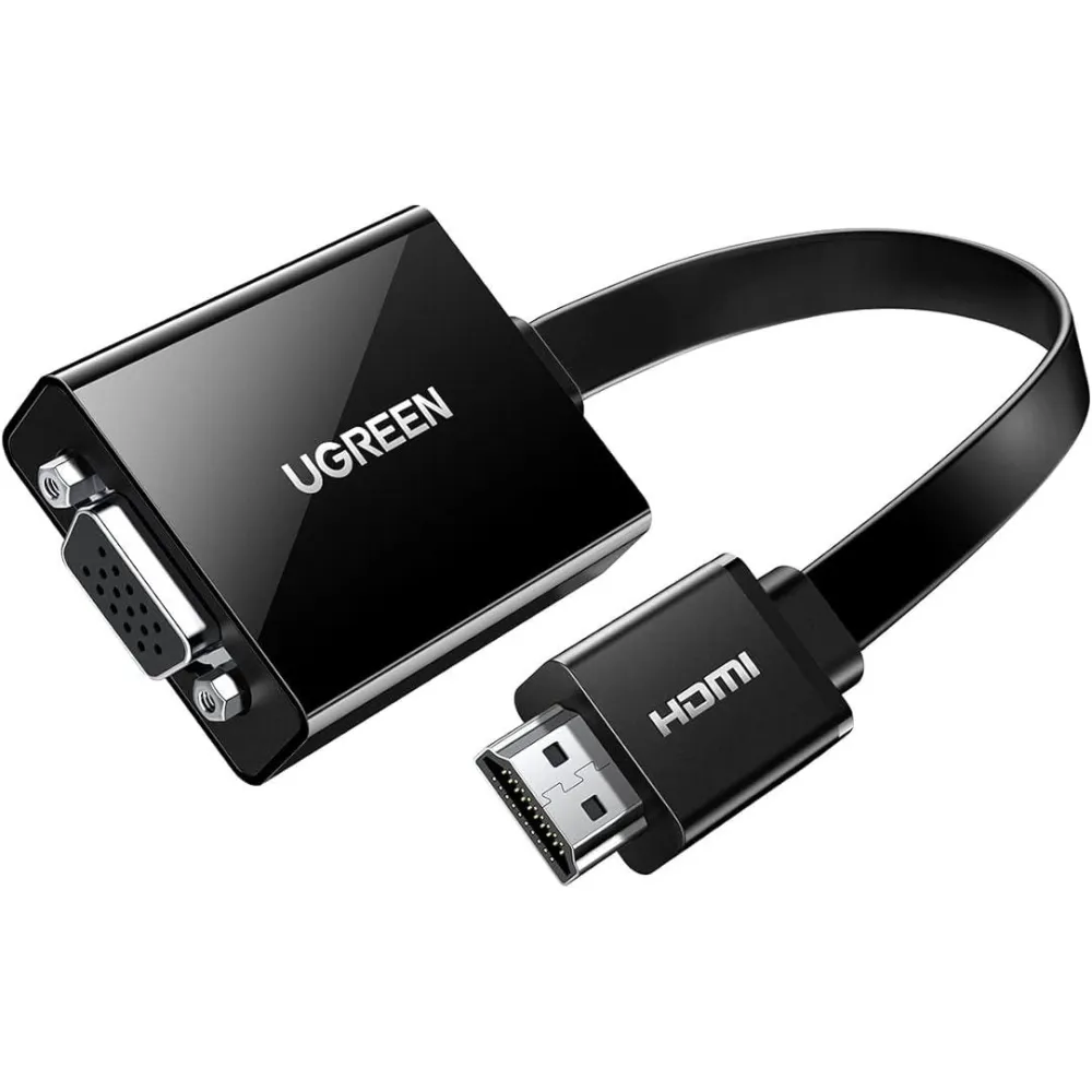  محول UGREEN من HDMI إلى VGA بطول 25 سم  