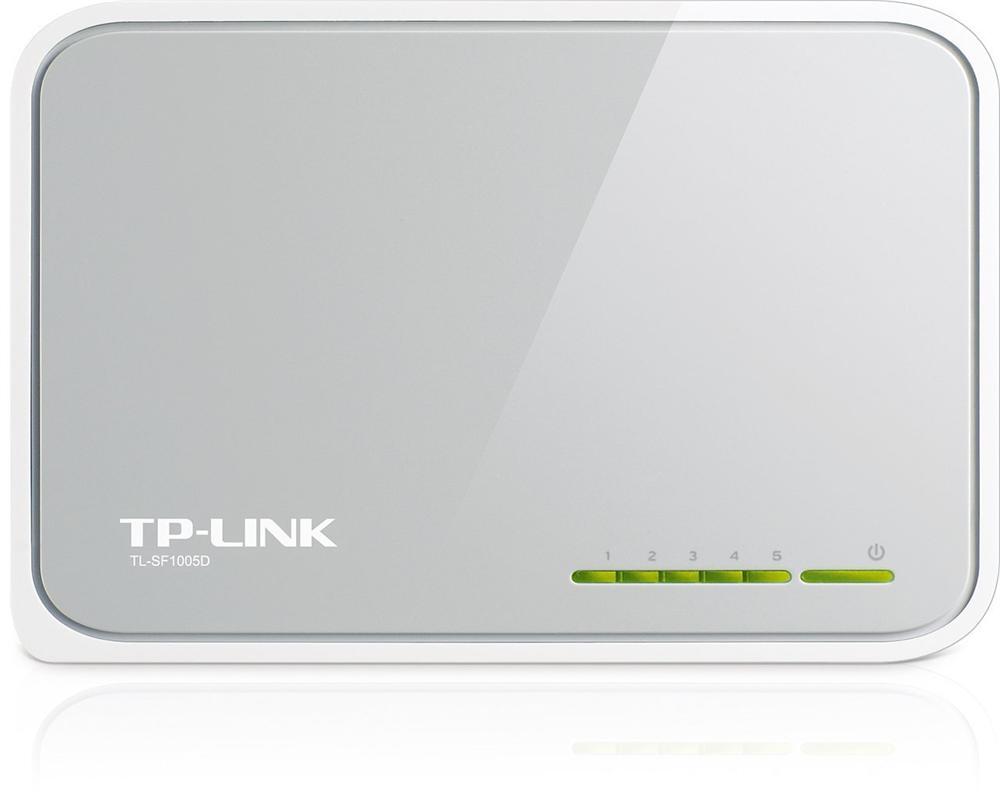  سويتش شبكة 5 منافذ تي بي لينك TP-Link TL-SF1005D 5-Port Desktop Switch 