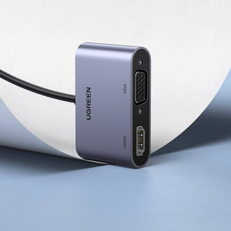  محول UGREEN من USB 3.0 إلى HDMI و VGA 