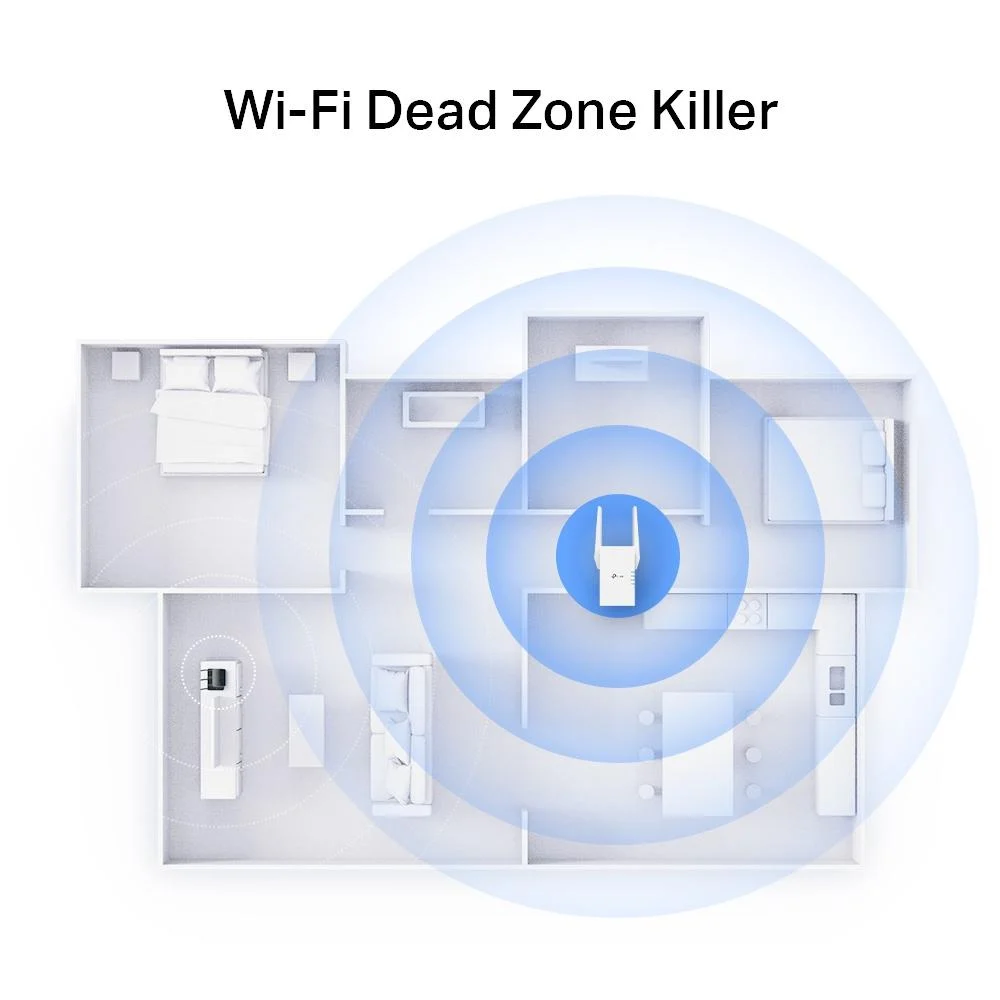  مقوي شبكة TP-Link RE705X AX3000 بتقنية WiFi 6 