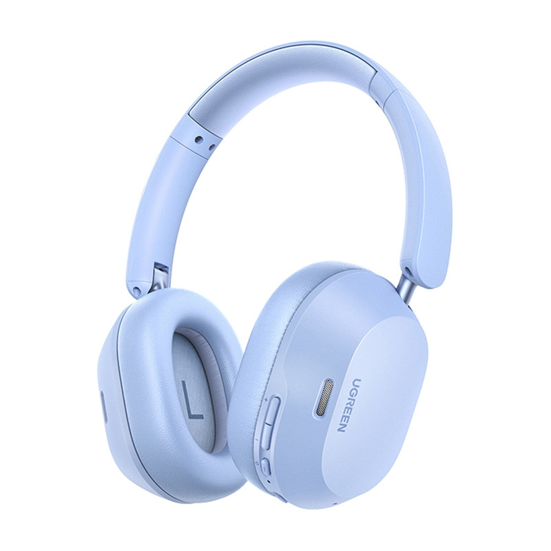  يوجرين سماعات رأس لاسلكية Hitune Max5C بخاصية الغاء الضوضاء النشط - سماوي 
