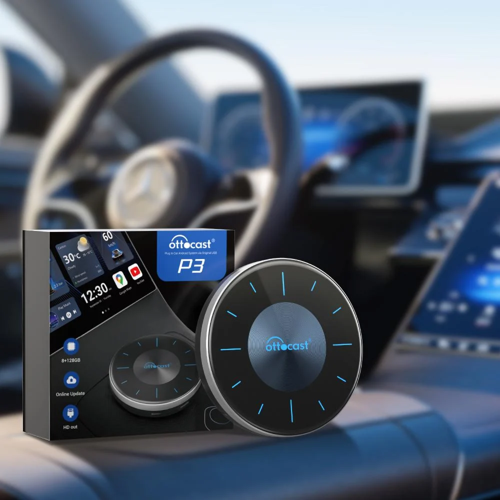  اتوكاست  P3 مشغل  -Carplay - بسعة 128GB مع 8GB ذاكرة عشوائية يدعم 4G 