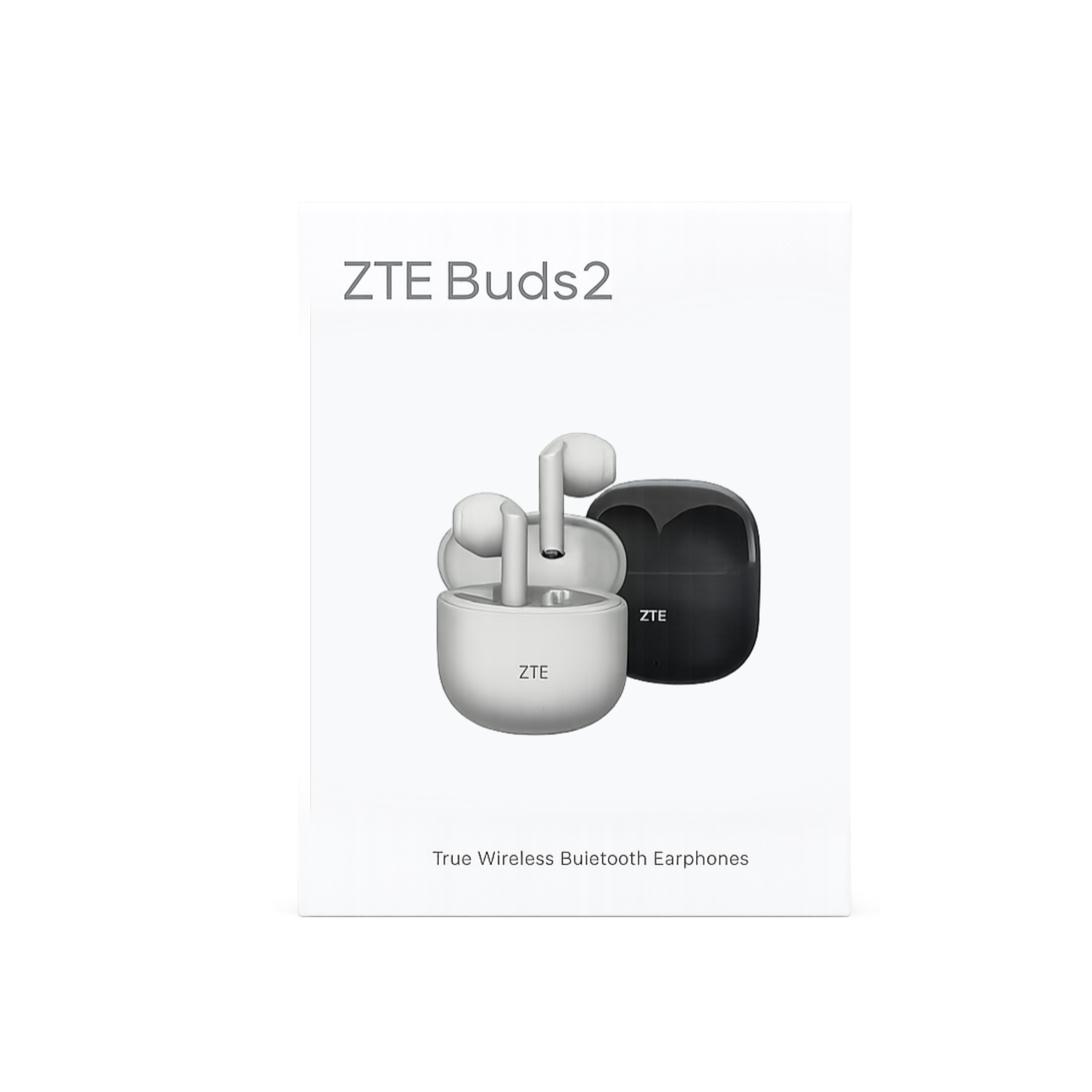  سماعة بلوتوث لاسلكية لون ابيض ZTE Buds2 