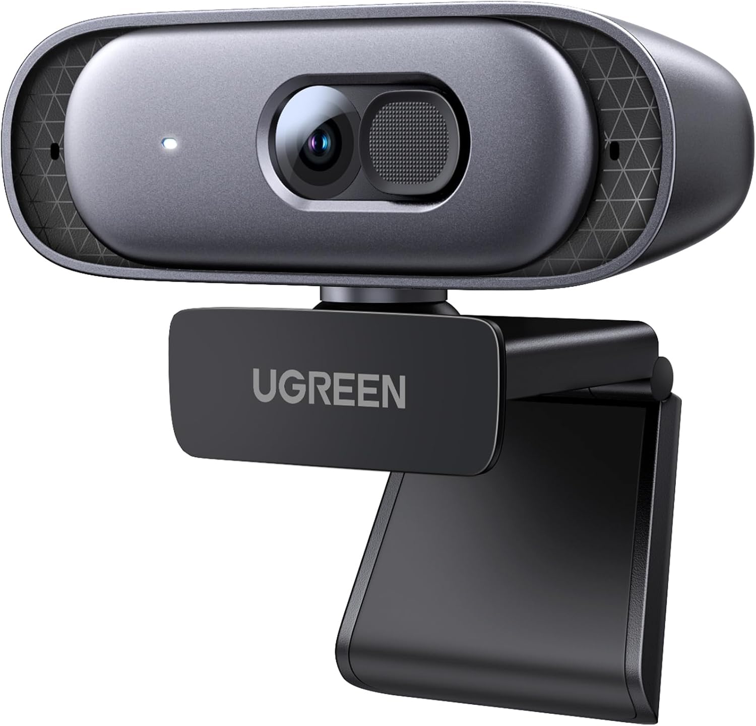  كاميرا ويب UGREEN بدقة 2K بمعدل 30 إطارًا في الثانية، كاميرا USB للكمبيوتر مزودة بميكروفونين مدمجين، وخاصية إلغاء الضوضاء، ودوران 360 درجة، تعمل بتقنية التوصيل والتشغيل لأنظمة Windows و macOS و Linux. تدعم البث المباشر، ومكالمات الفيديو على YouTube، ومؤتمرات الفيديو عبر Zoom. 