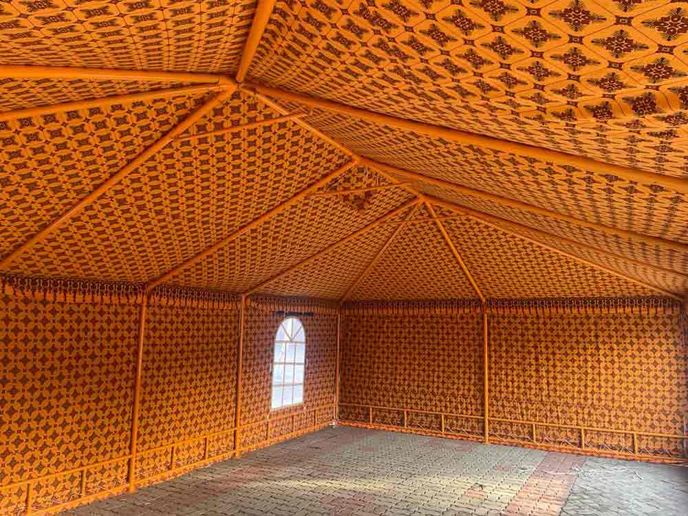  خيمة الصباح فريم حديد 4*6 متر 