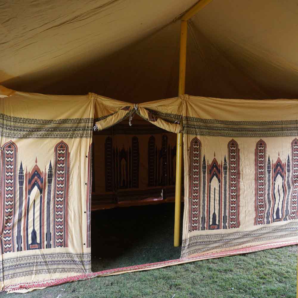  خيام صباحية الربيع 4*7 متر 