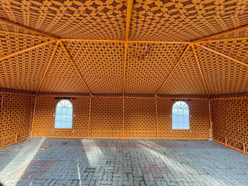  خيمة الصباح فريم حديد 5*8 متر 