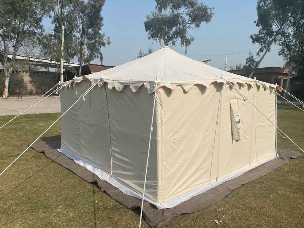  خيمة القصر رواق شفاف 4*4 ياردة 