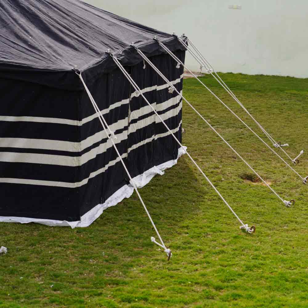  خيام اسود 4 خط 5*8 ياردة 